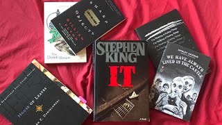 My Favourite Horror Novels 2017 [upl. by Inger203]