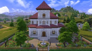 The Sims 4 Maxis  Lots ep 482 The Marigold Chateau LampD [upl. by Khalid]