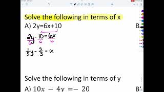 Rearranging equations [upl. by Eisle]