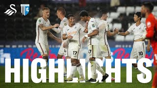 Swansea City v Gillingham  Highlights [upl. by Eesak351]