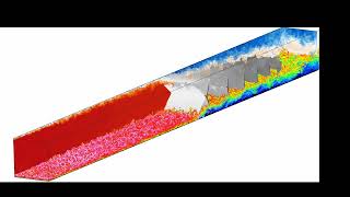 Shock Boundary Layer Interaction  Back Pressured Channel [upl. by Nikolas]