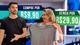 Fornecedor de Camisetas Lisas no Atacado R990 [upl. by Anelem314]