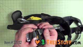 Petzl Newton EasyFit Fall Arrest Harness  TreeStuffcom 360 View [upl. by Othe561]