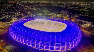 Arena Castelão  Fortaleza 3x0 Vasco  09nov2024  Drone Maurílio Júnior [upl. by Lefkowitz574]