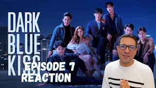 DARK BLUE KISS EPISODE 7 REACTION จูบสุดท้ายเพื่อนายคนเดียว 🥰🌈 BOYS LOVE REACTION 🌈😍 [upl. by Ailana684]