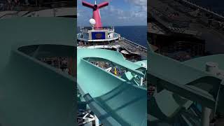 Carnival Liberty Waterslide ASMR carnival carnivalcruise carnivalliberty [upl. by Zoldi1]