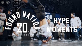 HYPE MOMENTS at FOUNDNATION JAM 20th ANNIVERSARY │ FEworks [upl. by Engud925]