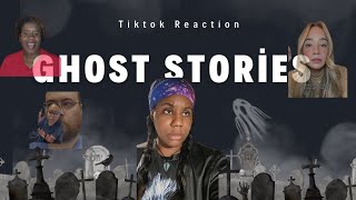 GHOST STORYTIME  REACTION 😱 Spooky Late Night [upl. by Aisatal716]