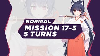 Blue Archive  Mission 173 Normal 5 Turns [upl. by Maribelle154]