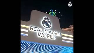 Official opening of Real Madrid World in Dubai [upl. by Ecilahs]