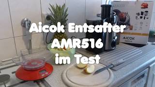 Aicok Entsafter im Test  Der Zentrifugalentsafter im Testbericht [upl. by Emarej]