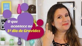 O QUE ACONTECE NO PRIMEIRO DIA DE GRAVIDEZ  Monica Romeiro [upl. by Renato]