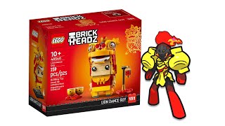 Build a Pokemon Armarouge Brickheadz from official Lego set [upl. by Attevaj]