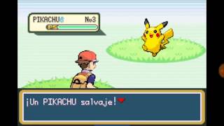 Como ATRAPAR a PIKACHU en Pokemon Rojo FuegoFacil y Sencillo [upl. by Yedarb]