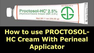 What is Proctosol HC cream used for [upl. by Bram]