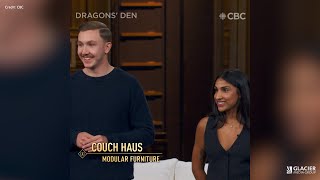 Pandemic custom couch creation lands BC couple on Dragons Den [upl. by Neelhsa]