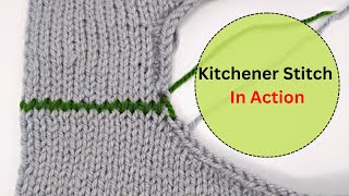 Effortless Knitting How to Use Kitchener Stitch to Join Your Pieces [upl. by Aeirdna]