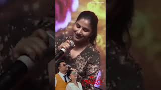 Singer Mangli Kanne Adhirindhi telugu Song Performance At Roberrt Pre Release Event [upl. by Creedon]