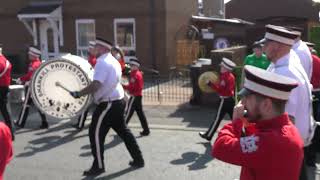 Shankill Protestant Boys  Brian Robinson Memorial Parade 2024 [upl. by Elinet145]