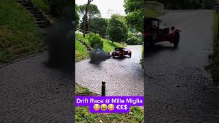 Mille Miglia Drift Madness Expensive Vintage Cars Near Crash drift carfail millemiglia [upl. by Hussein795]