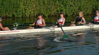 Girton W1 Division 1 Friday Cambridge May Bumps 2023 slow motion [upl. by Donella]