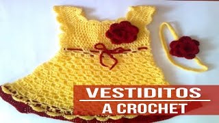 Vestidos Para Niña Tejidos a crochet  Diseños part 1 [upl. by Muiram439]