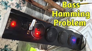 Home Theater Tower Woofer Hamming Problem  2030 2050 board Hamming  Electronics Verma [upl. by Sedlik]