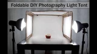 How To Build A Photo Light Box quot DIY Photography Light Tent quot For Less Than 9 [upl. by Ingamar]