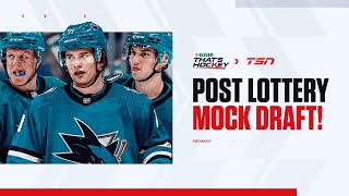 Craig Buttons post lottery NHL mock draft [upl. by Anora932]