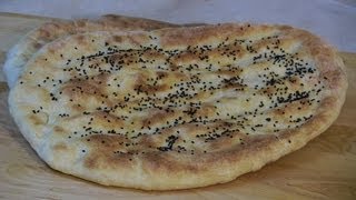 Afghan Naan Bread Recipe  Naan Khasa and Paraki [upl. by Oicnerolf]