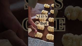 Soes Cake  RESEP JUALAN cake soes shorts [upl. by Hildegard]