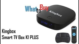 Kingbox K1 PLUS Smart TV Box Android 71 Ultima Generazione [upl. by Anchie41]