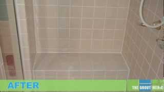 Tile Repair  Before and After  The Grout Medic [upl. by Carol-Jean158]