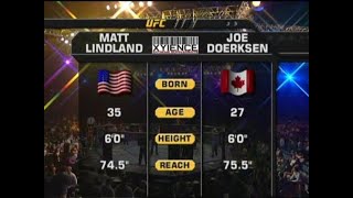 Matt Lindland vs Joe Doerksen [upl. by Mari]