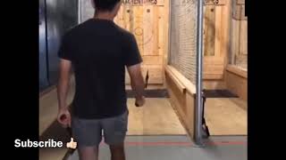 AXE THROWING GONE WRONG AGAIN [upl. by Mcwilliams]