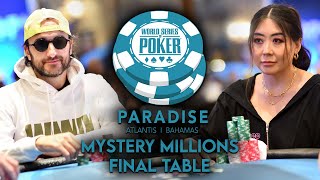 WSOP Paradise 2023  1500 Mystery Millions Final Table with Maria Ho amp Davidi Kitai [upl. by Nnyleve]