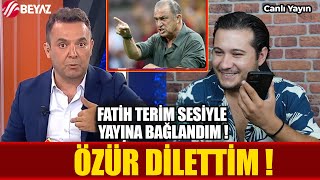 FATİH TERİM SESİYLE CANLI YAYINI BASTIM [upl. by Marcel380]