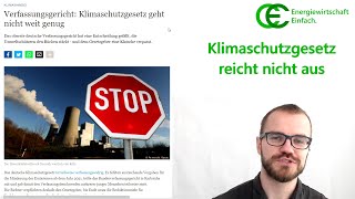 Klimaschutzgesetz gekippt [upl. by Pauline]