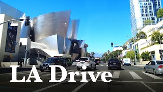 Los Angeles Drive 4k  Driving Downtown [upl. by Alma34]