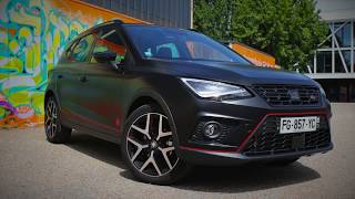 SEAT ARONA FR Black Wrapping Project Custom by HD DESIGN [upl. by Vasilis]