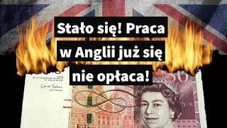 To Koniec Praca w Anglii już się nie opłaca Zapaść Emerytur w GBP [upl. by Aldos]