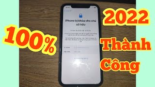 Hướng dẫn dùng iPhone bị khoá kích hoạt 2022 [upl. by Avruch640]