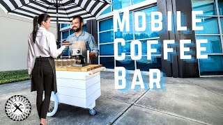 Building a Mobile Coffee Cart from a Kid Bike [upl. by Ellienad]