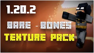 How To Install Bare  Bones Texture Pack in Minecraft 1202 2023 [upl. by Ailices]