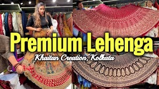 Premium Range Designer Lehenga from Khaitan Creation Kolkata [upl. by Akelahs]