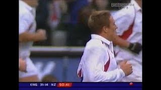 Jonny Wilkinson match winning performance vs New Zealand 2002 [upl. by Vanthe]