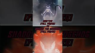 mewtwo vs shadow the hedgehog edit vsedit [upl. by Emiatej]