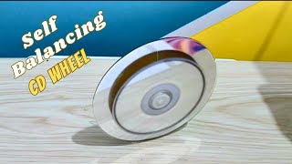 How to Make Self Balancing Wheel  Anti Gravity Wheel at home  DIY Gyroscope toy  Science project [upl. by Aihsenor]