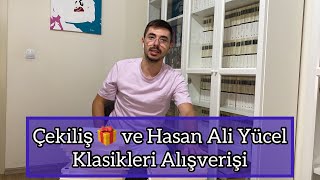 ÇEKİLİŞ VAR  HASAN ALİ YÜCEL KLASİKLERİ İNDİRİMDEN 48 KİTAP ALDIM 🪄 [upl. by Einon]