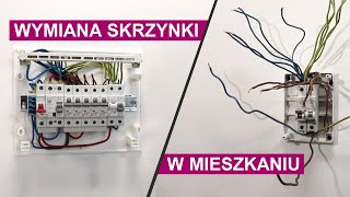 Wymiana skrzynki elektrycznej w mieszkaniu [upl. by Cathryn388]